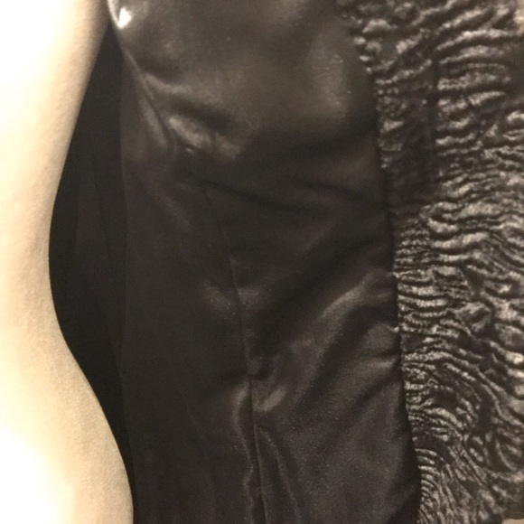 Terry Lewis faux 'Persian lamb' fur coat- NWT - Picture 5 of 7